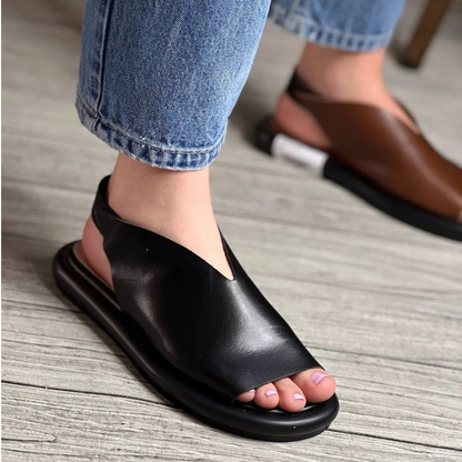 Stretch Comfortable Soft Leather Sandals