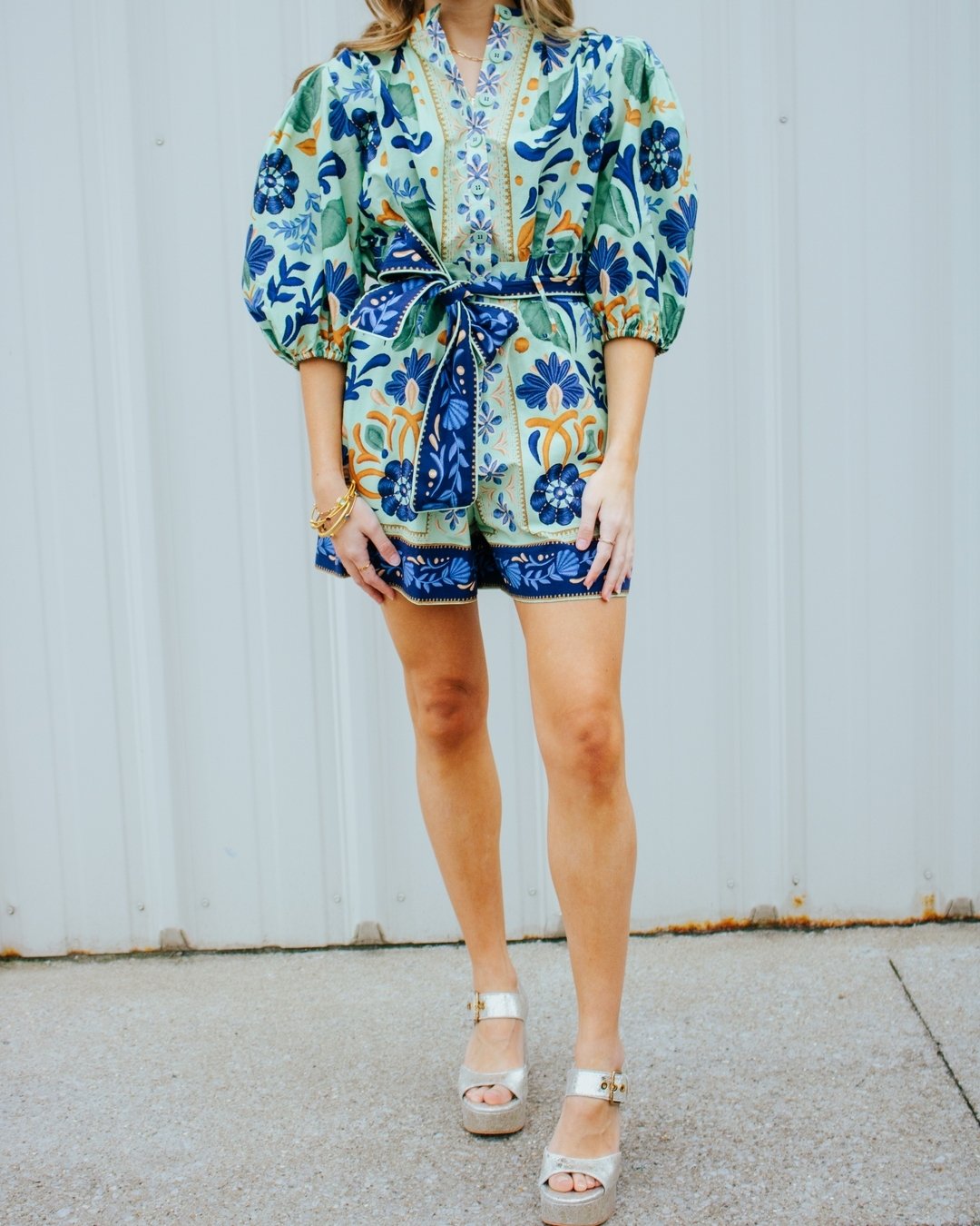 The Summer Cute Floral Jumpsuit