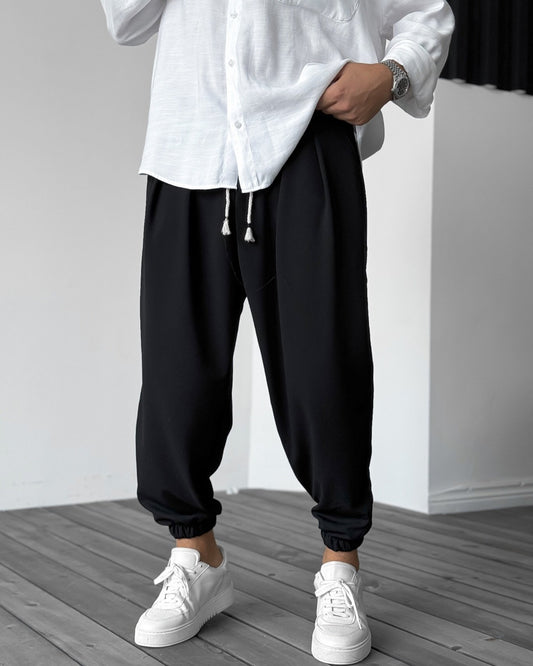 Men's Loose Elastic Casual Pants