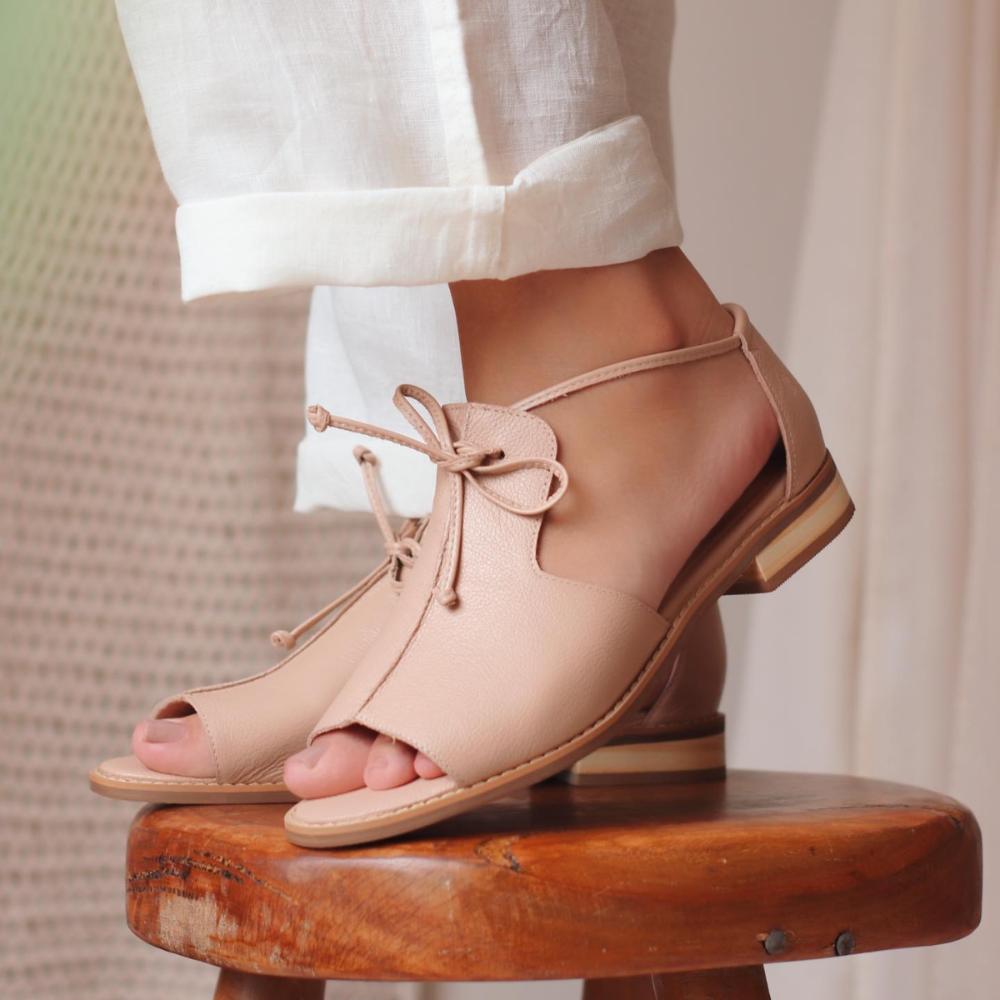 Women's Strappy Leather Sandals