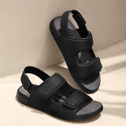 Men's Outdoor Casual Leather Velcro Sandals