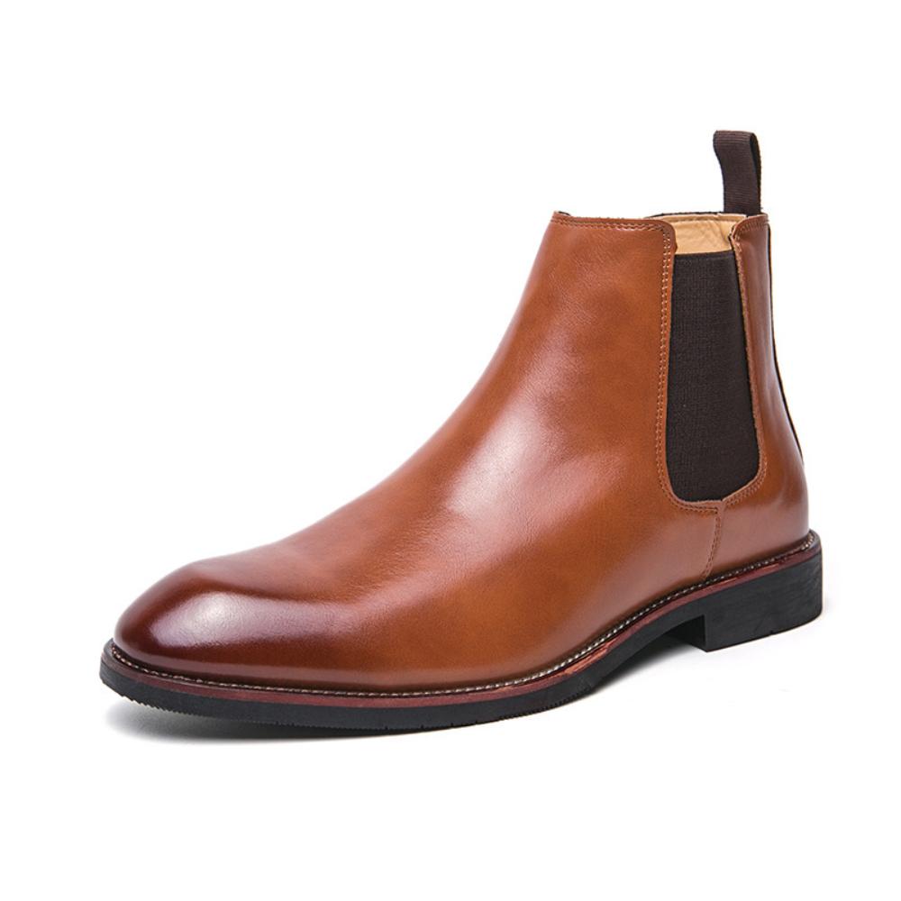 Men's Genuine Leather Stylish Chelsea Boots