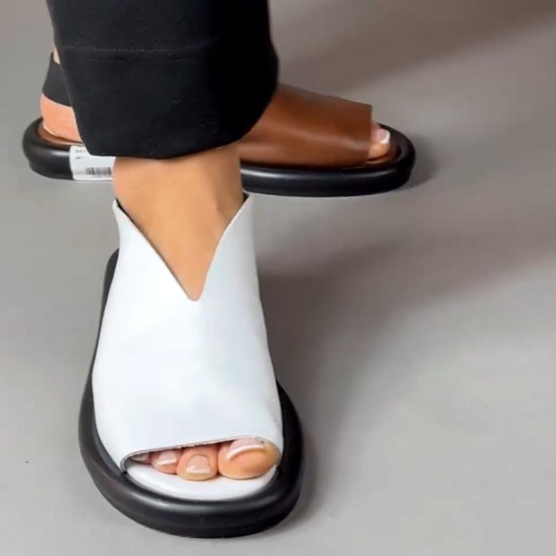 Stretch Comfortable Soft Leather Sandals