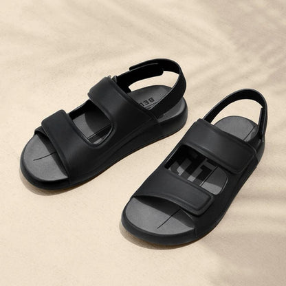 Men's Outdoor Casual Leather Velcro Sandals