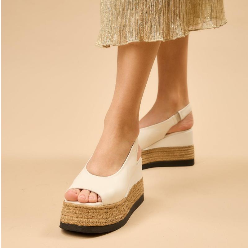 Open Toe Platform Casual Style Sandals