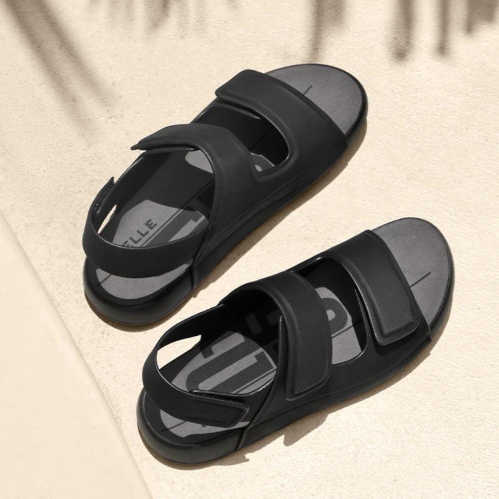 Men's Outdoor Casual Leather Velcro Sandals