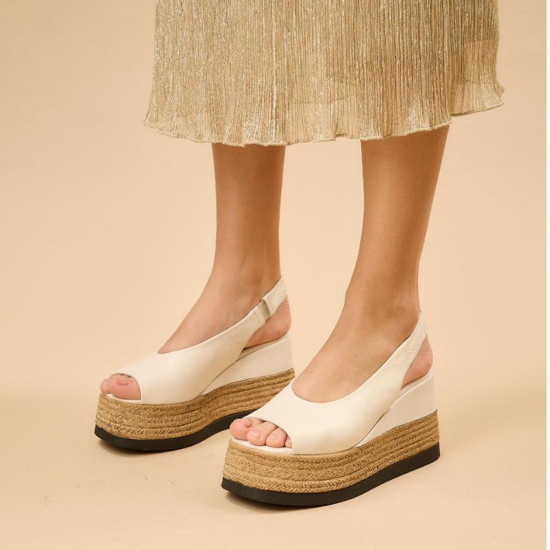 Open Toe Platform Casual Style Sandals