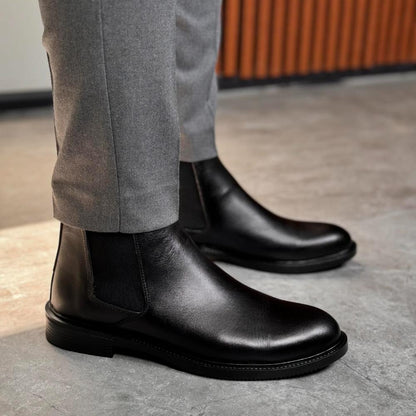 Men's Genuine Leather Stylish Chelsea Boots